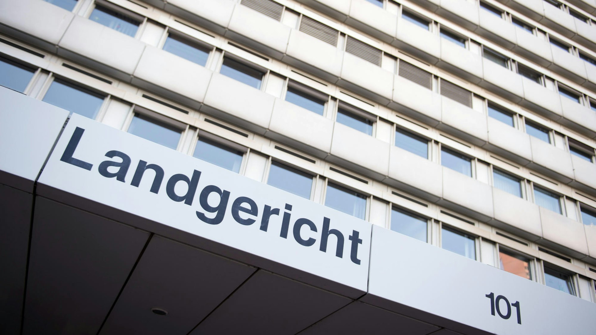 Das Gebäude des Landgerichts in Köln.