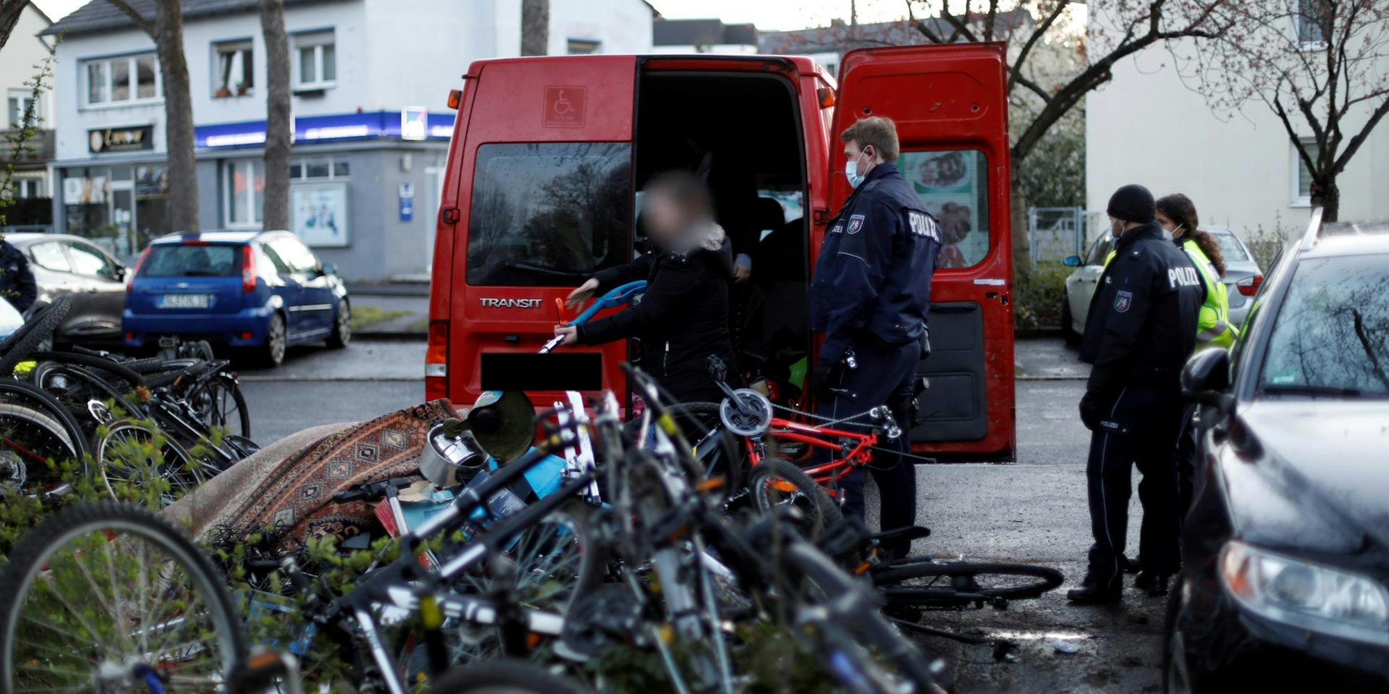 Gestohlene E-Bikes