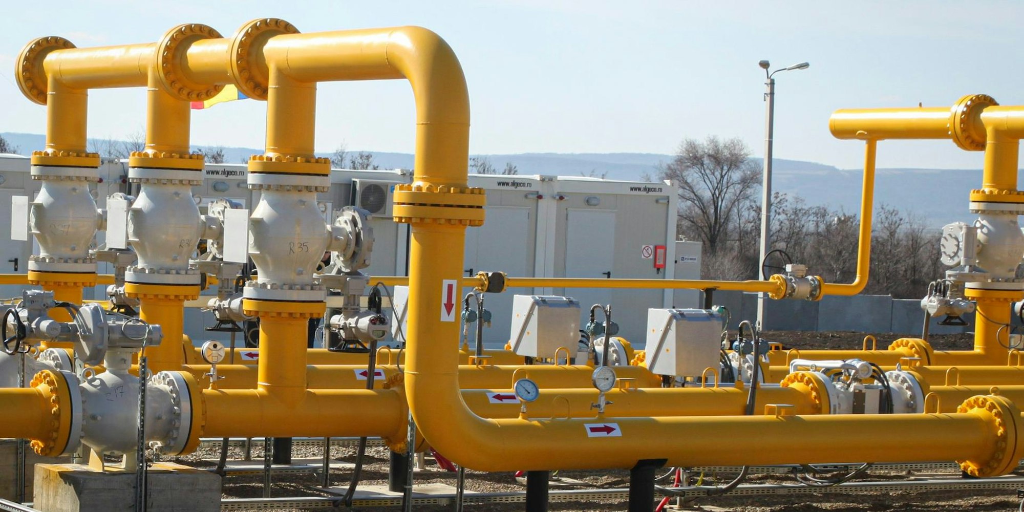 Energieversorgung Gasleitung 220