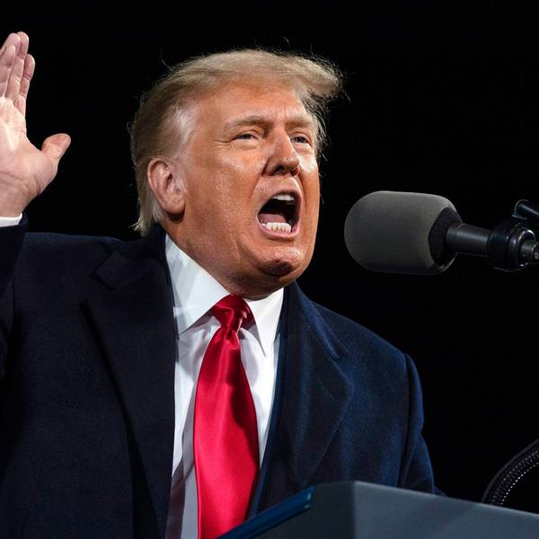Trump schreit