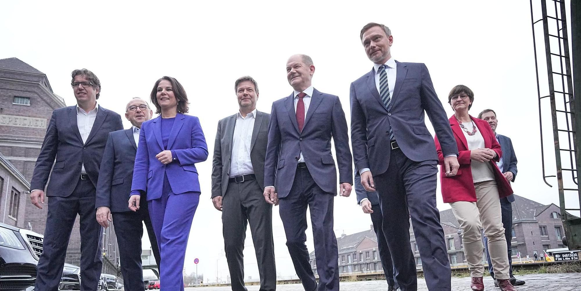 Baerbock Lindner Scholz Habeck
