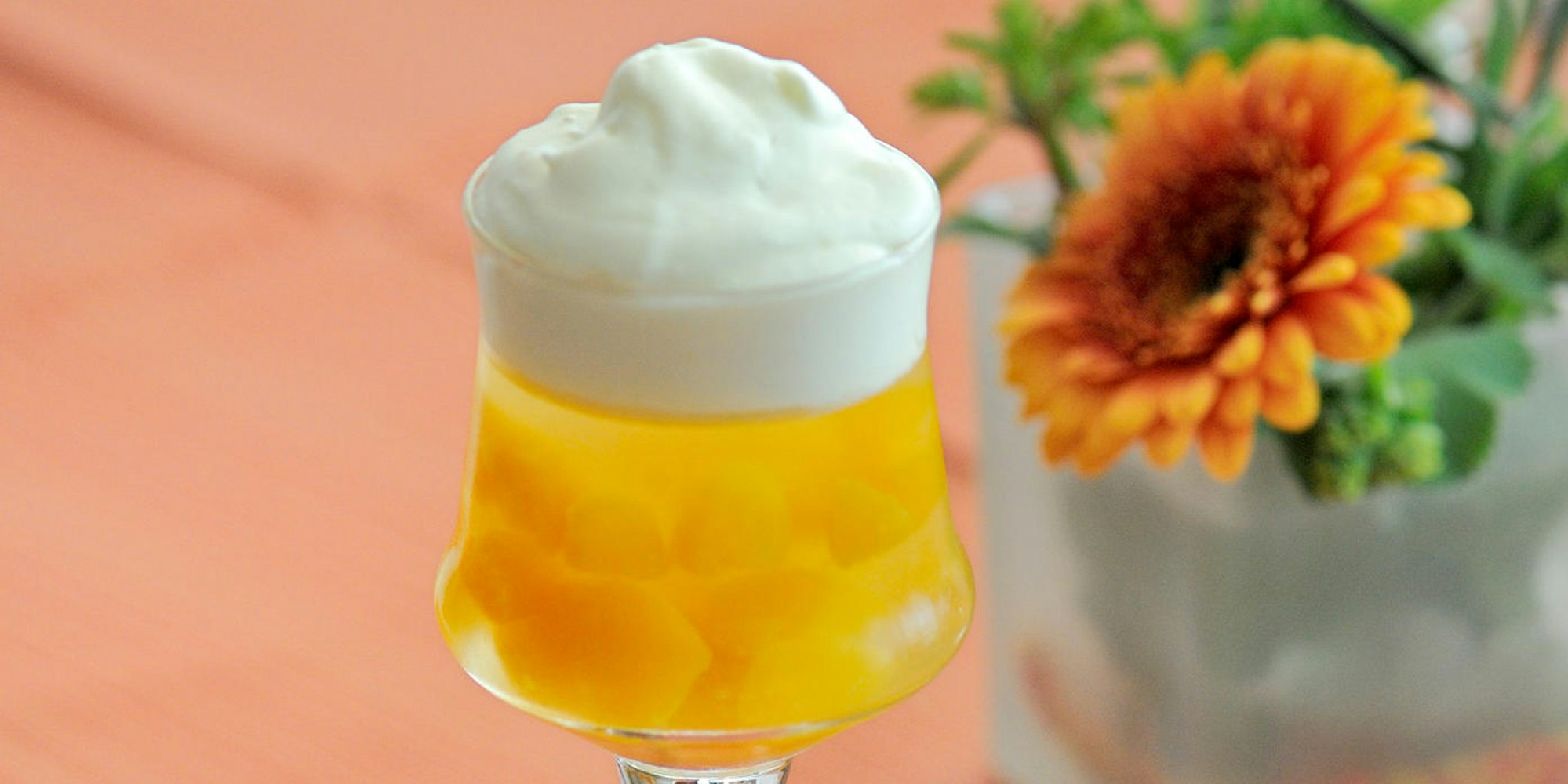 bier cocktails 4 glas mit blume nicht wieder verwenden