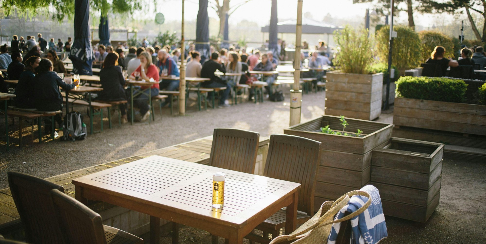 Biergarten Aachener Weiher -1206