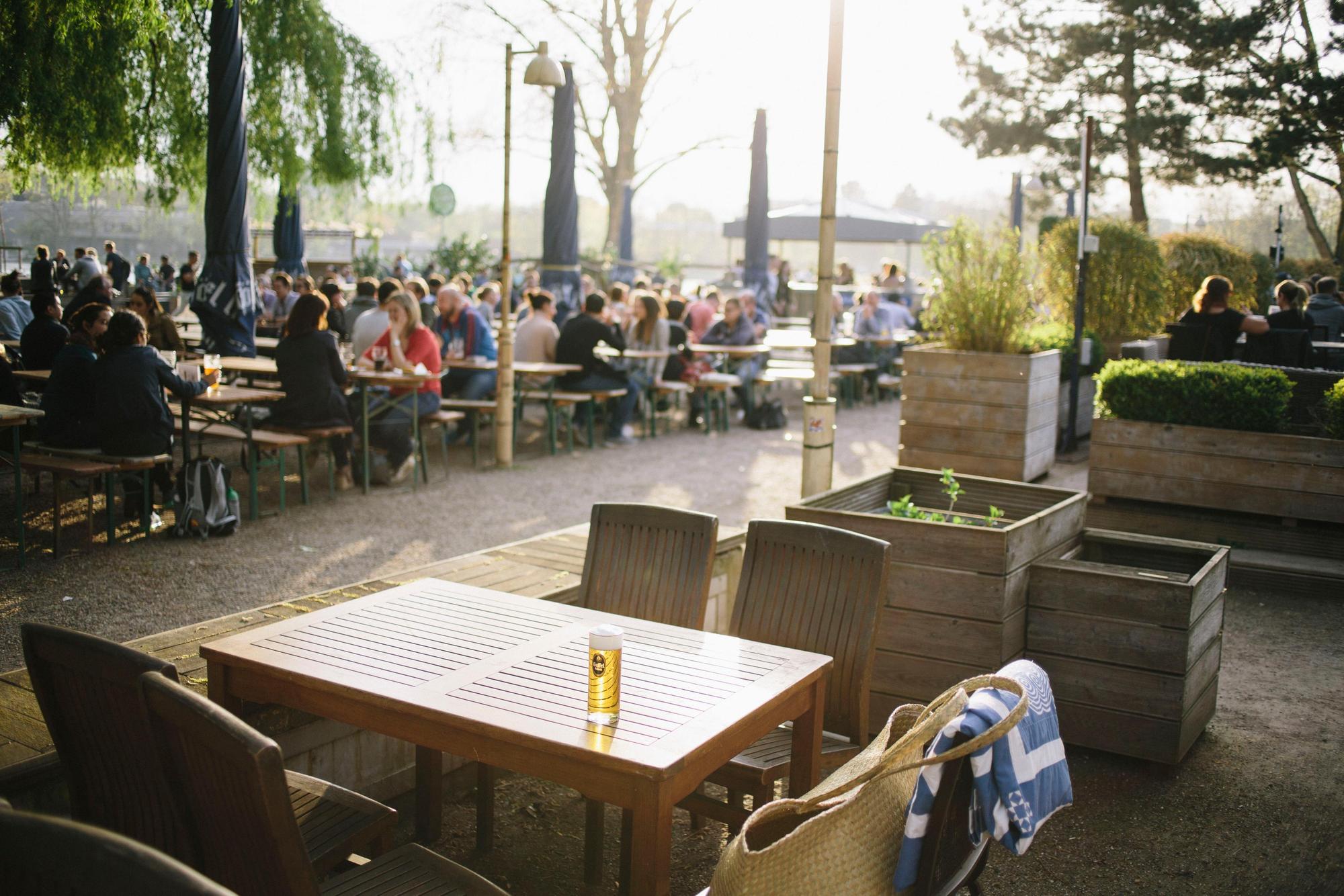 Biergarten Aachener Weiher -1206