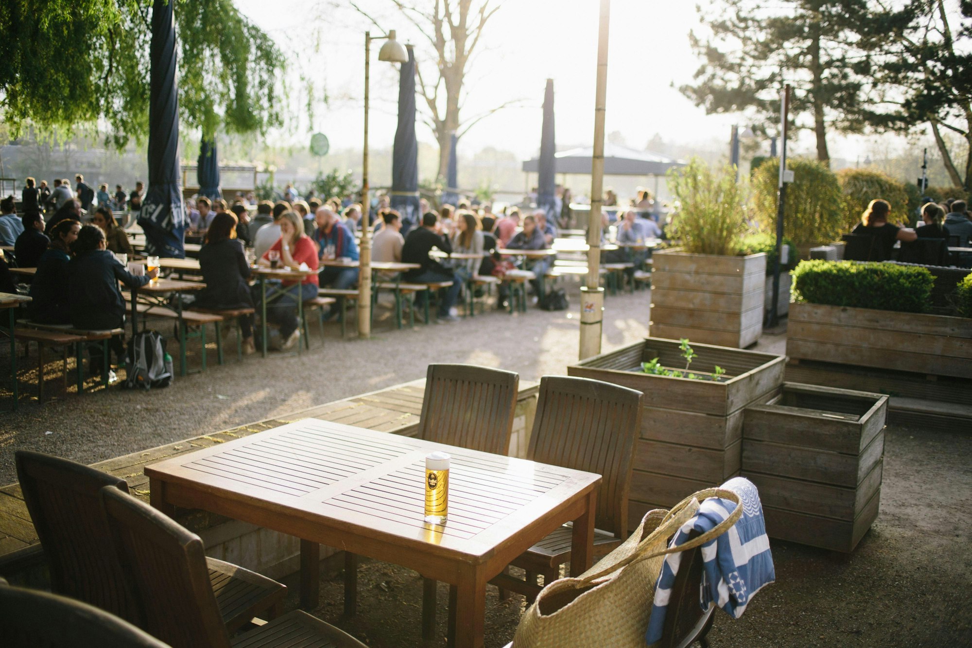 Biergarten Aachener Weiher -1206