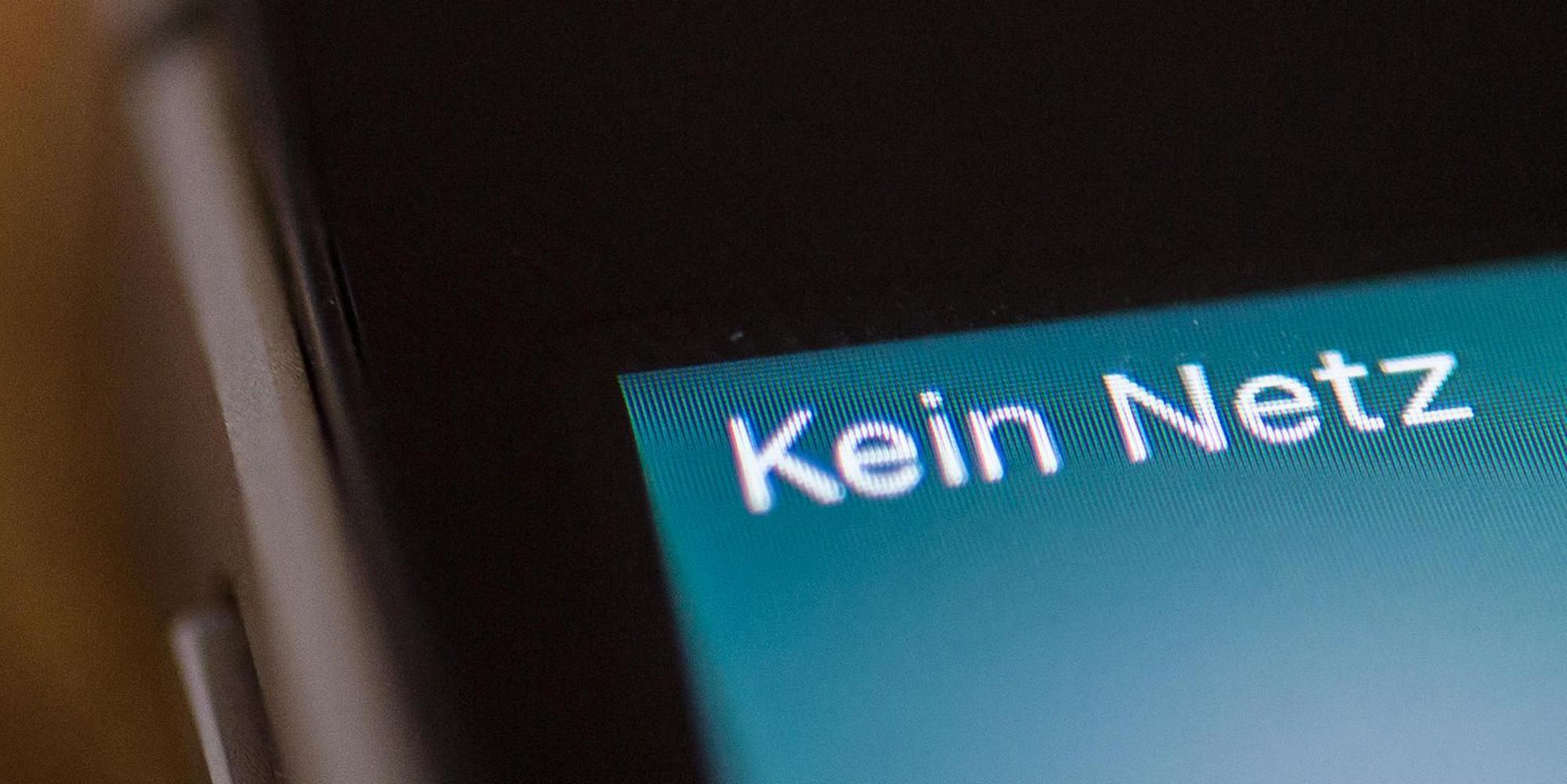 Funkloch Symbolbild