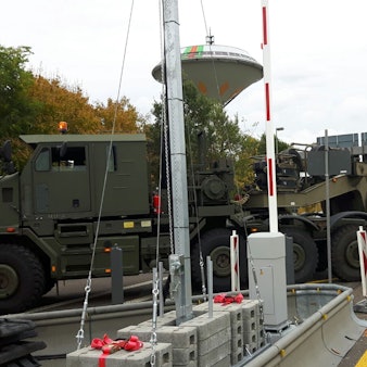 Militärkonvoi Leverkusener Rheinbrücke