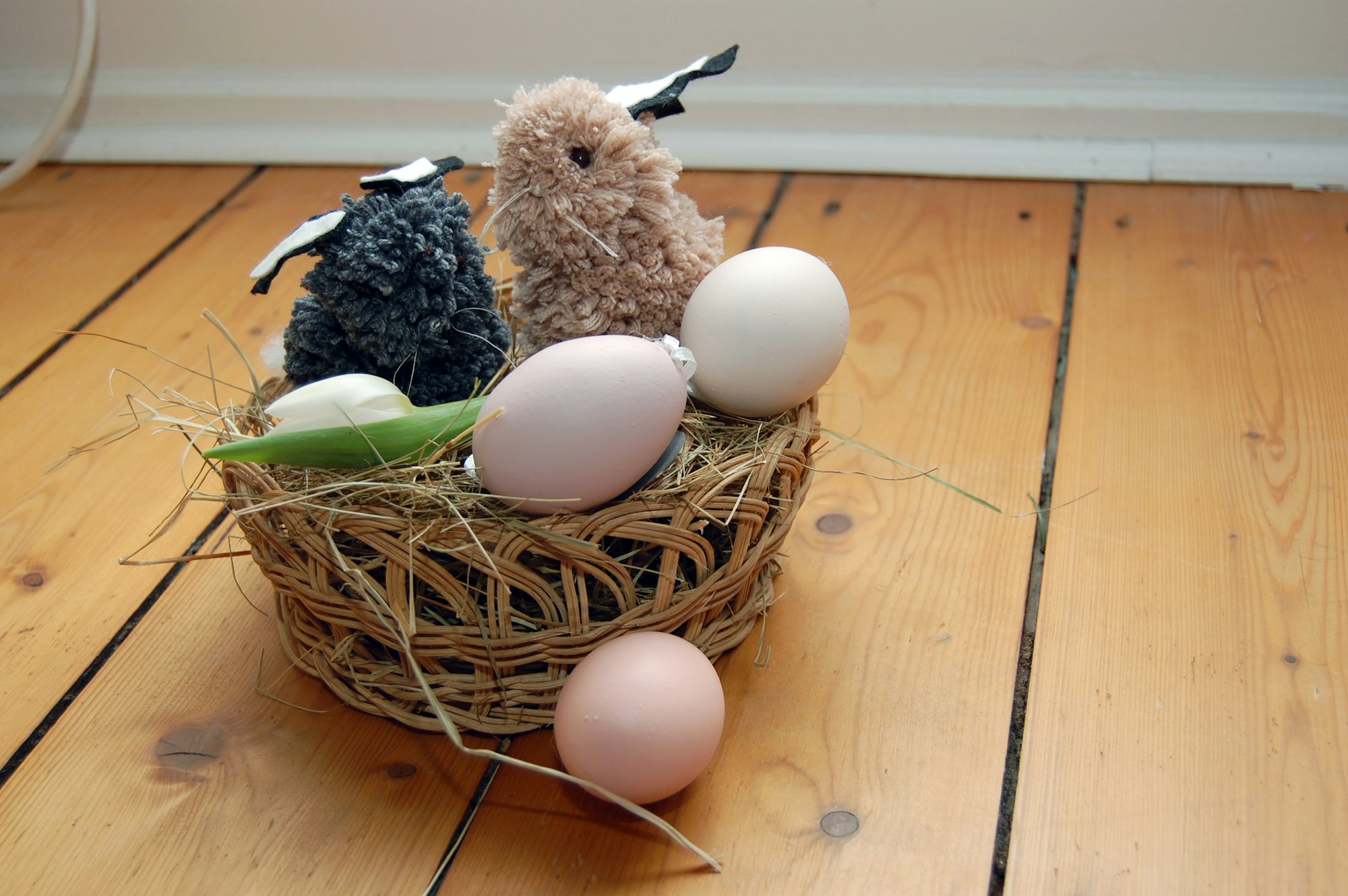 Basteln Ostern Hasen Bild