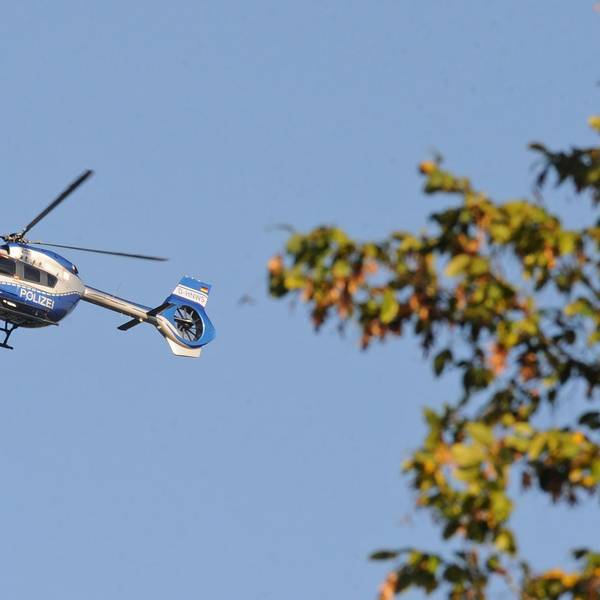 Polizeihubschrauber Herbert Reul