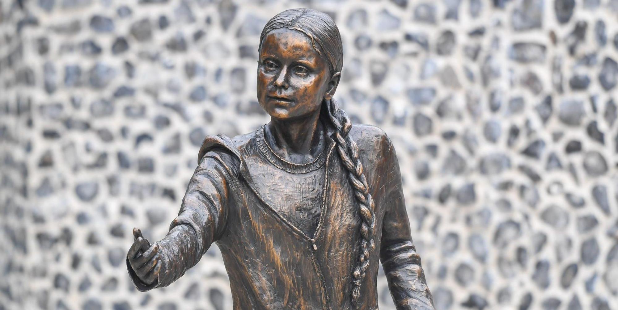 Greta Statue