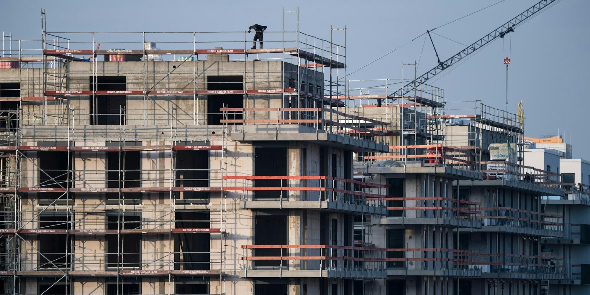 Immobilien Baustelle dpa