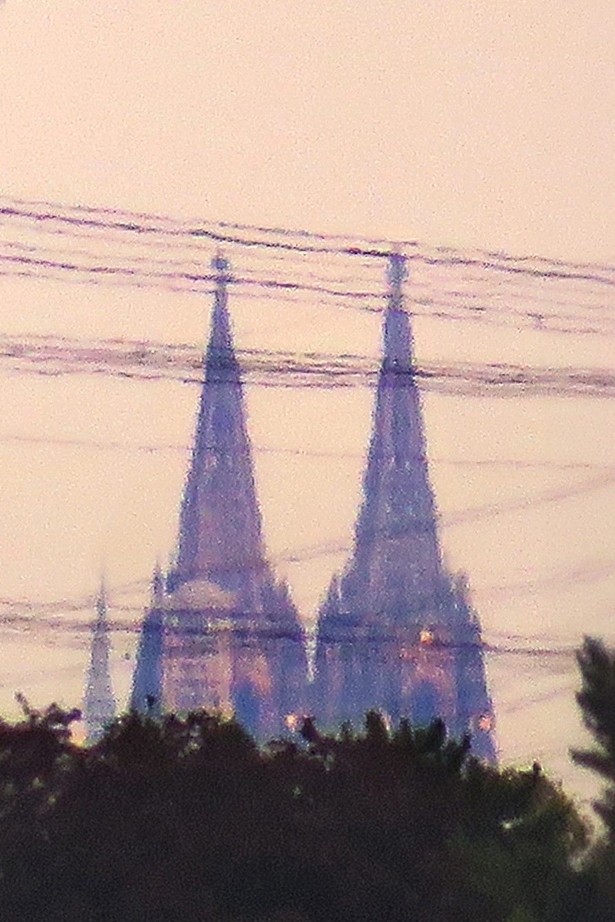 Der Dom aus der Entfernung
