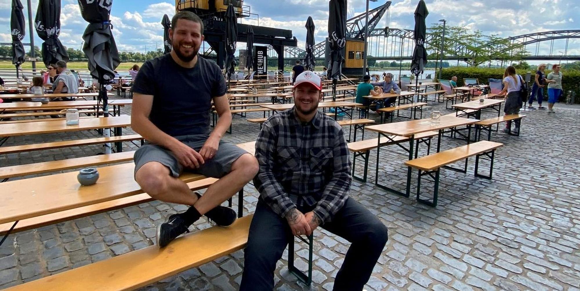 Biergarten Rheinauhafen