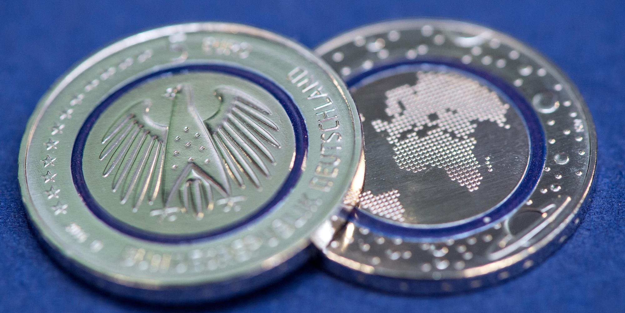Fünf Euro Münze