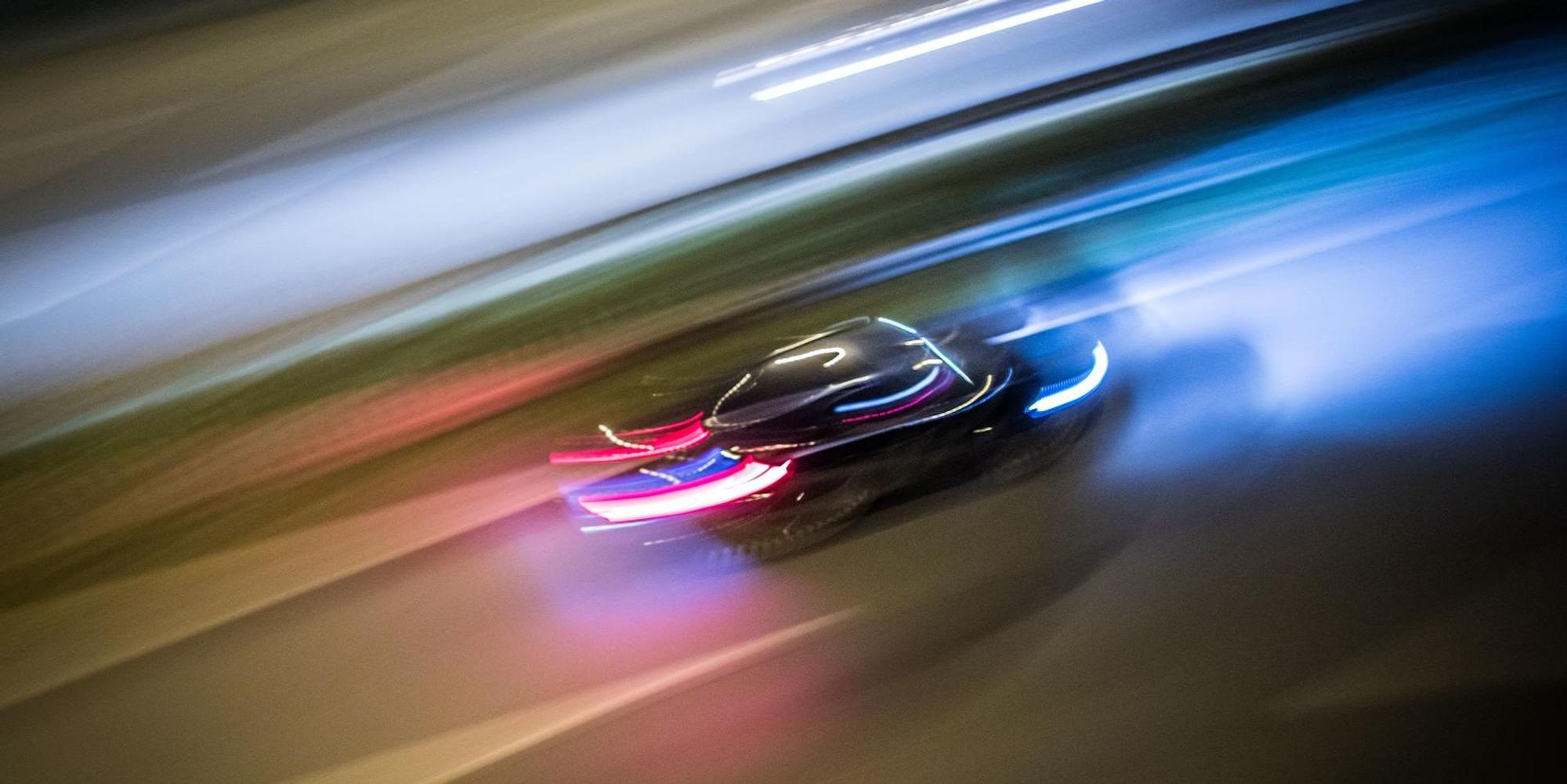 Illegales Rennen A57 Symbolfoto