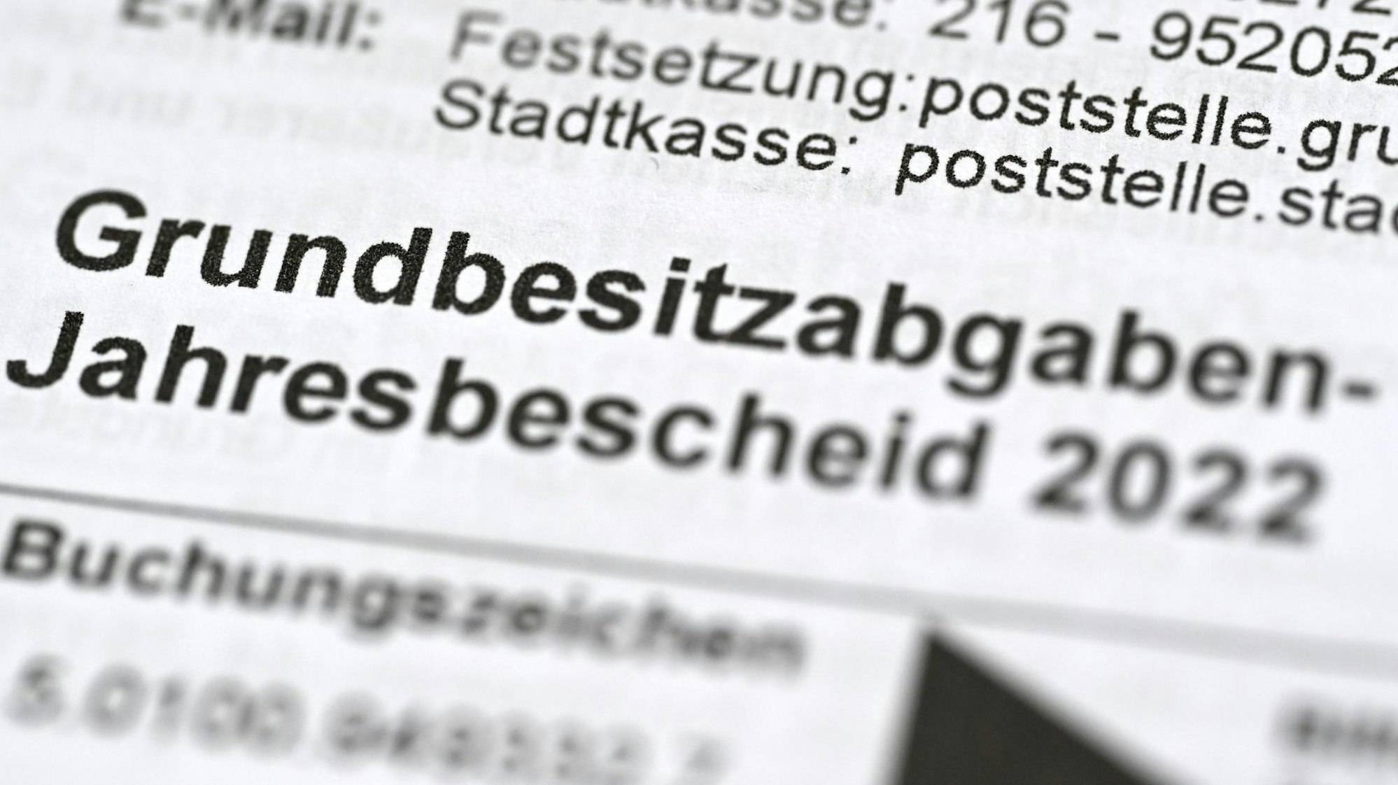 Grundsteuererklärung formular