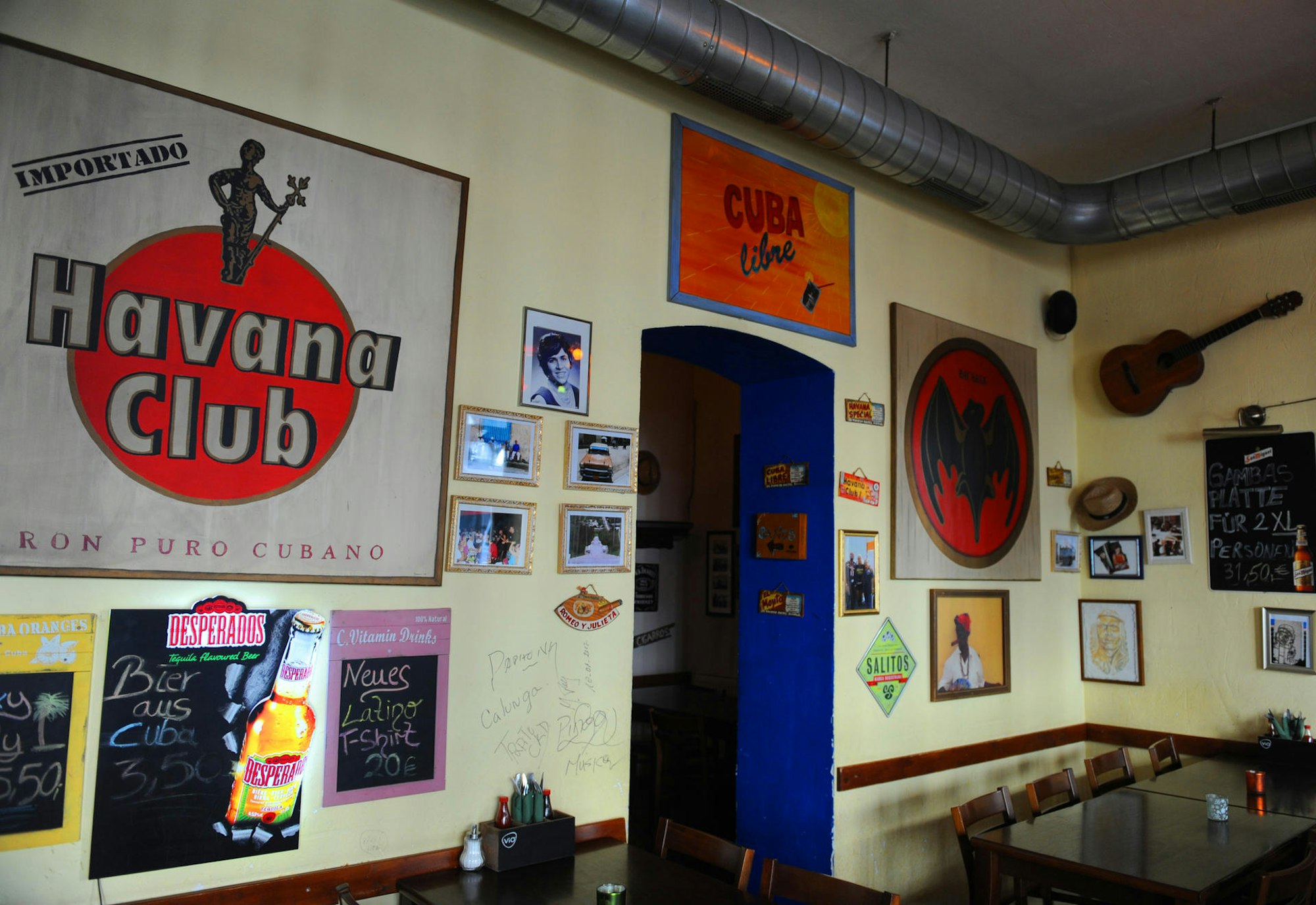 Tapas und Burritos im Cubana Latino
