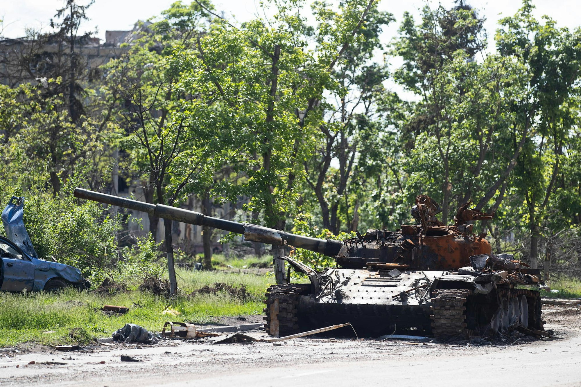 Panzer zerstört imago 2