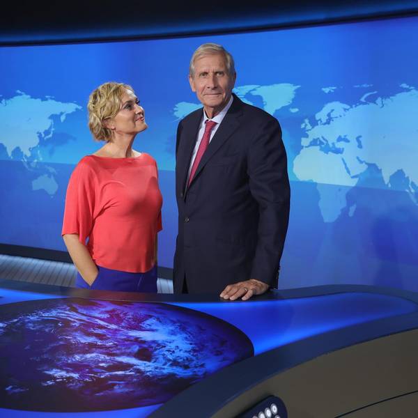 Wickert besucht Tagesschau 21092