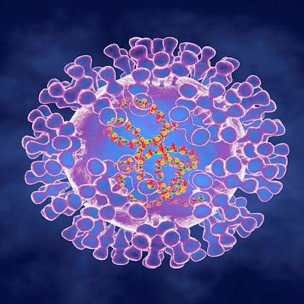 Affenpocken Virus Visualisierung IMAGO