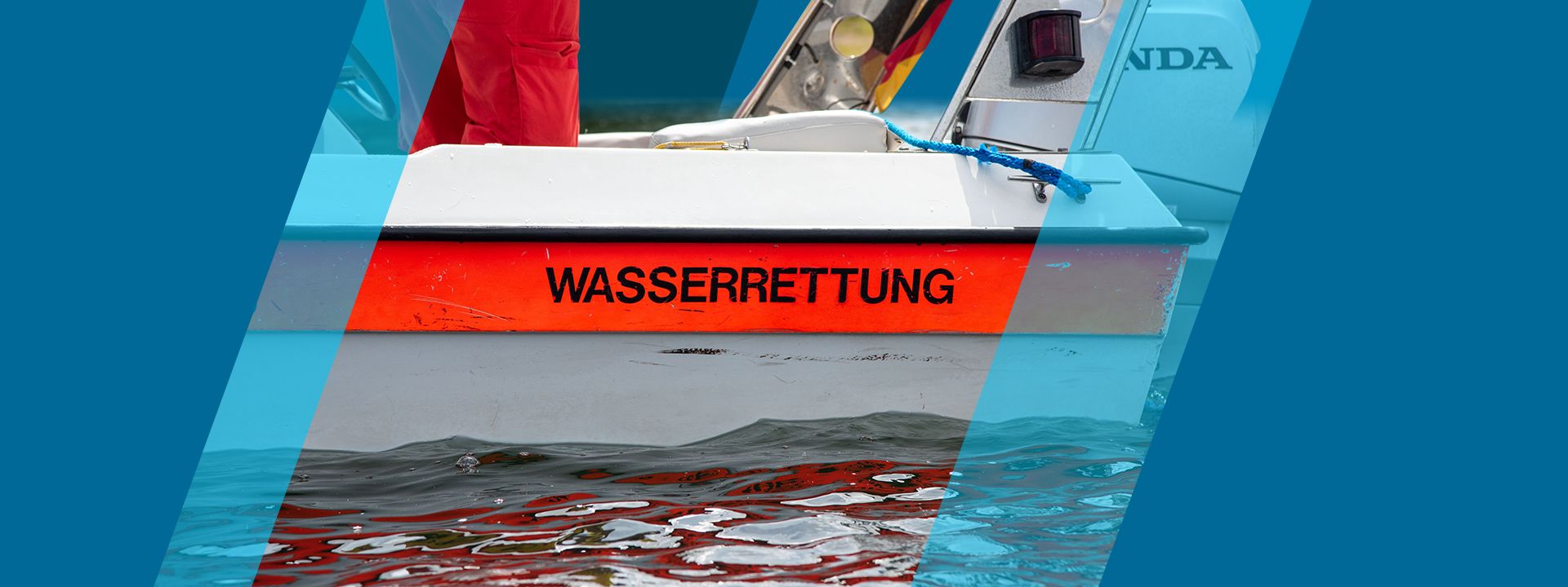 Symbolbild Wasserrettung Rhein