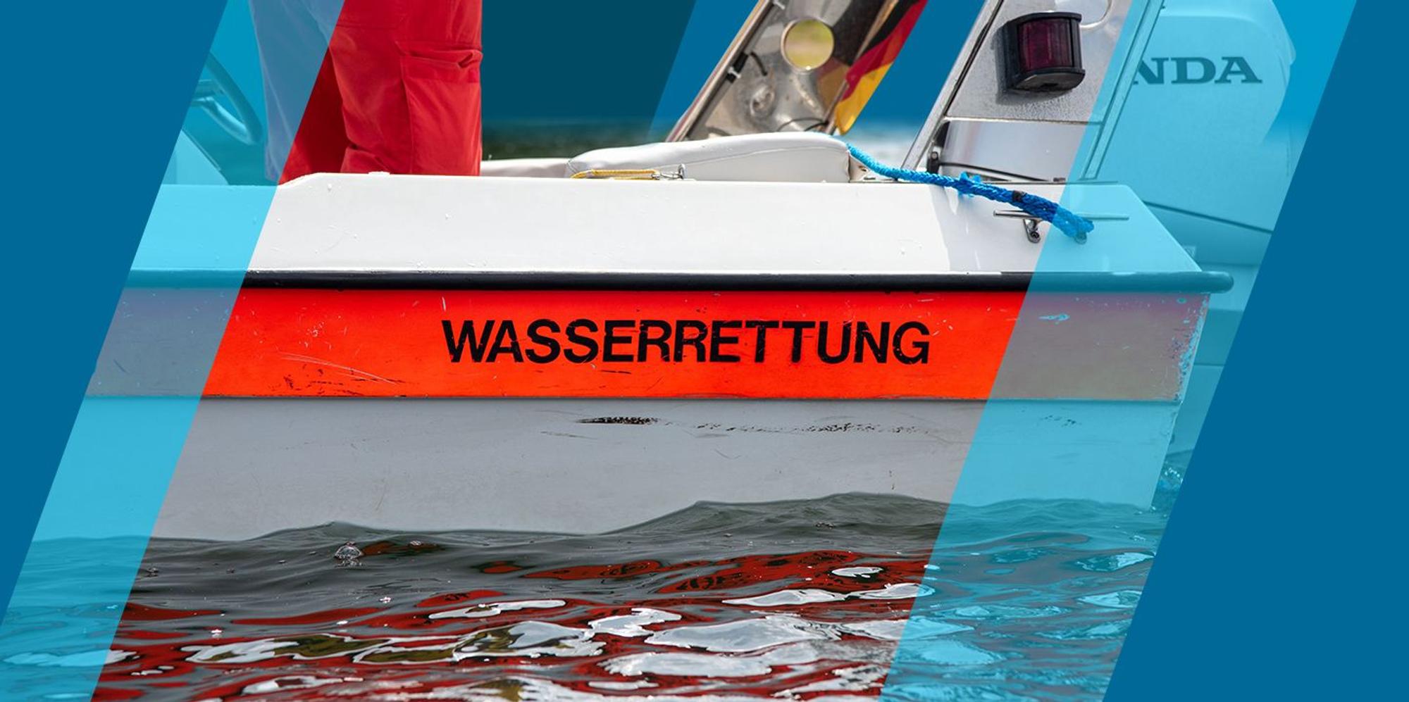 Symbolbild Wasserrettung Rhein