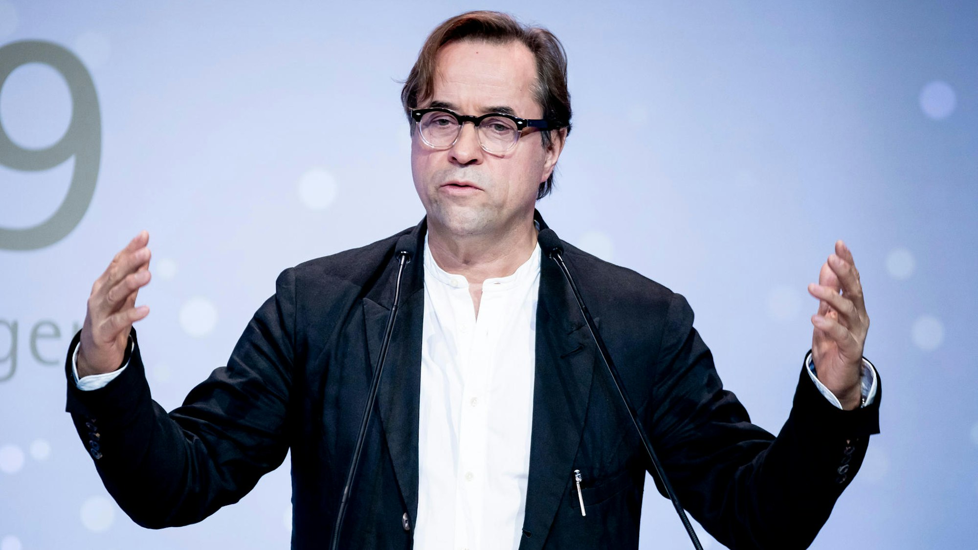 Jan Josef Liefers bei einer Veranstaltung.