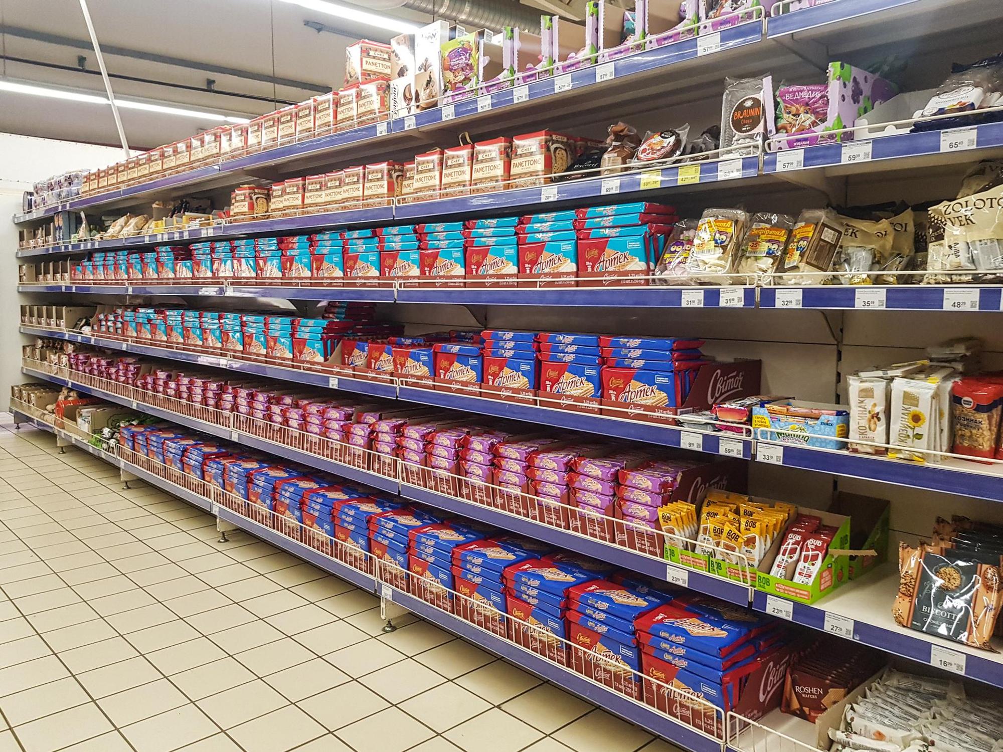 war diary 240322 Supermarktregale