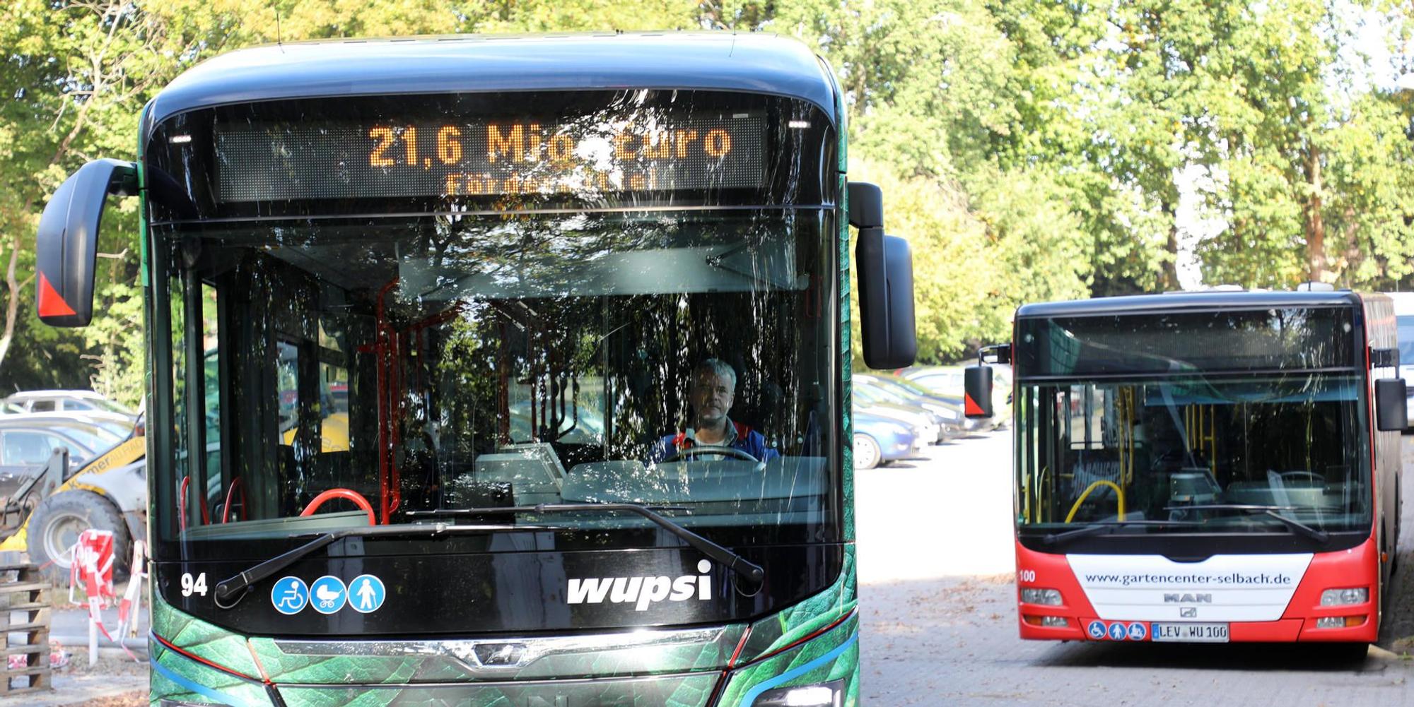 E-Bus Förderung Wupsi