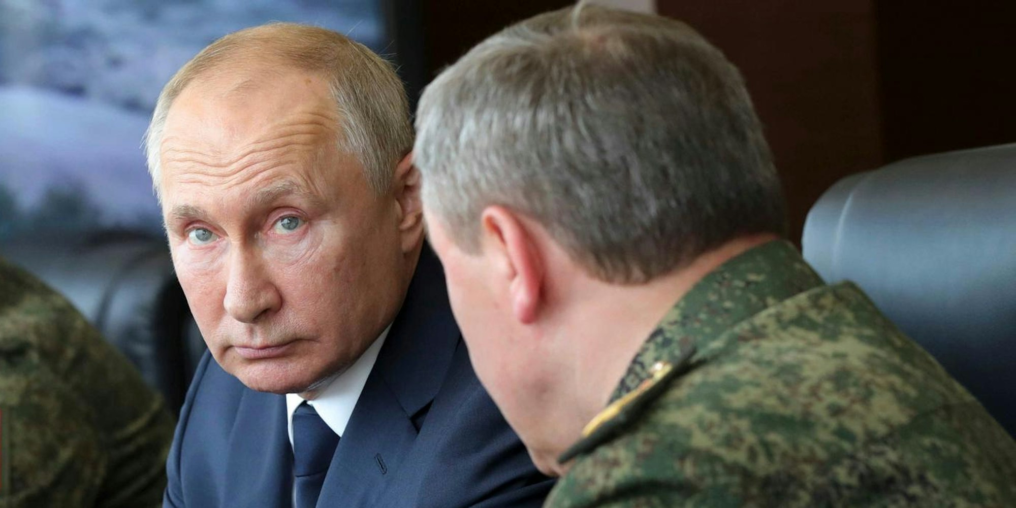 Putin Offiziere dpa