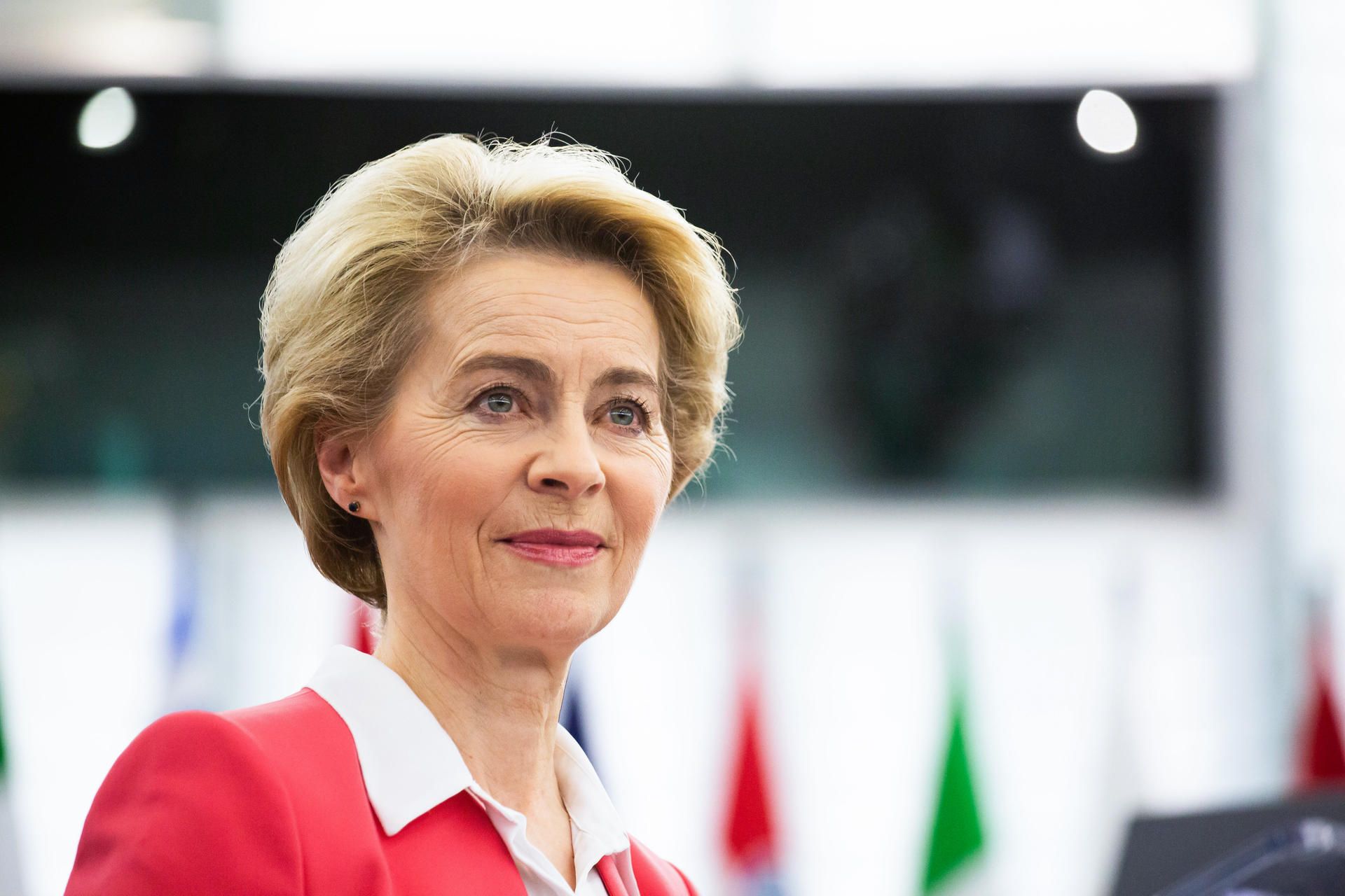 Ursula von der Leyen in Straßburg