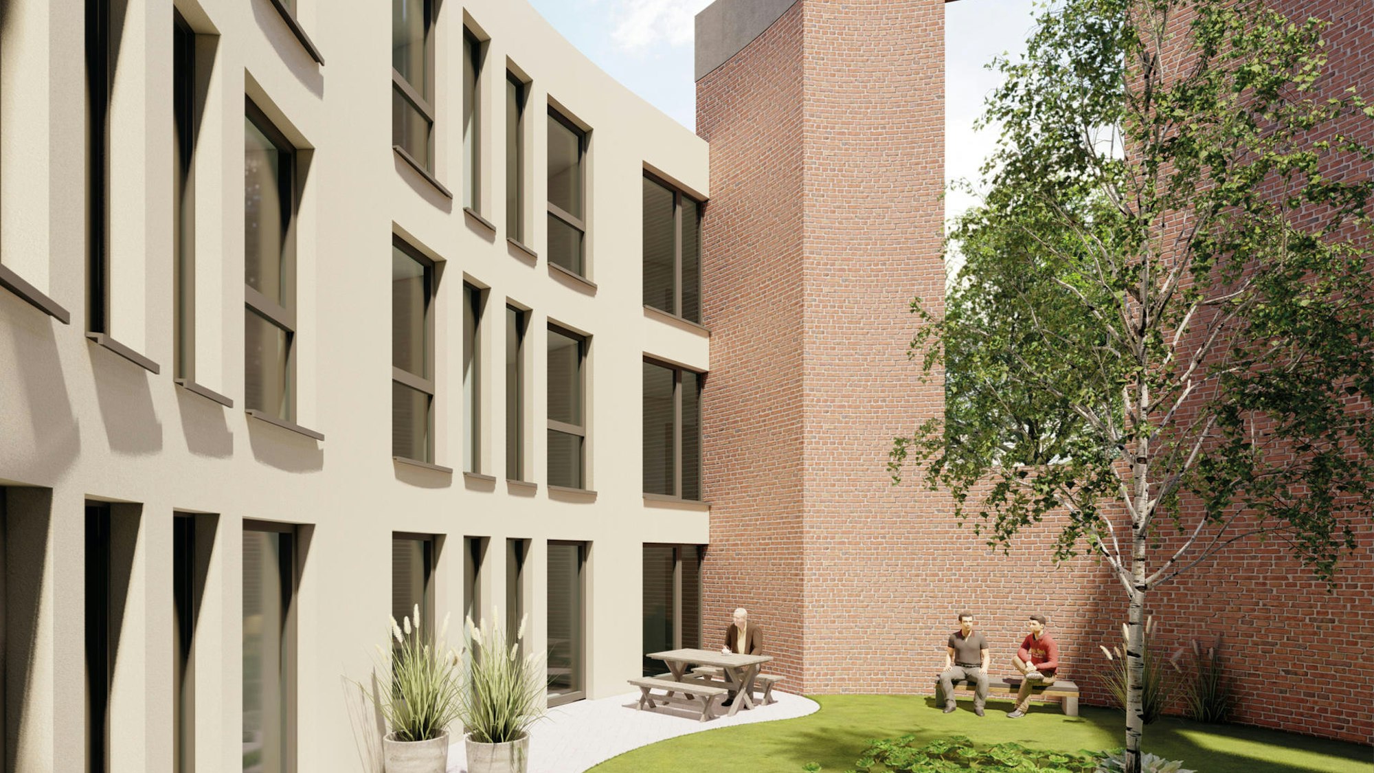 Thomas Morus Innenhof