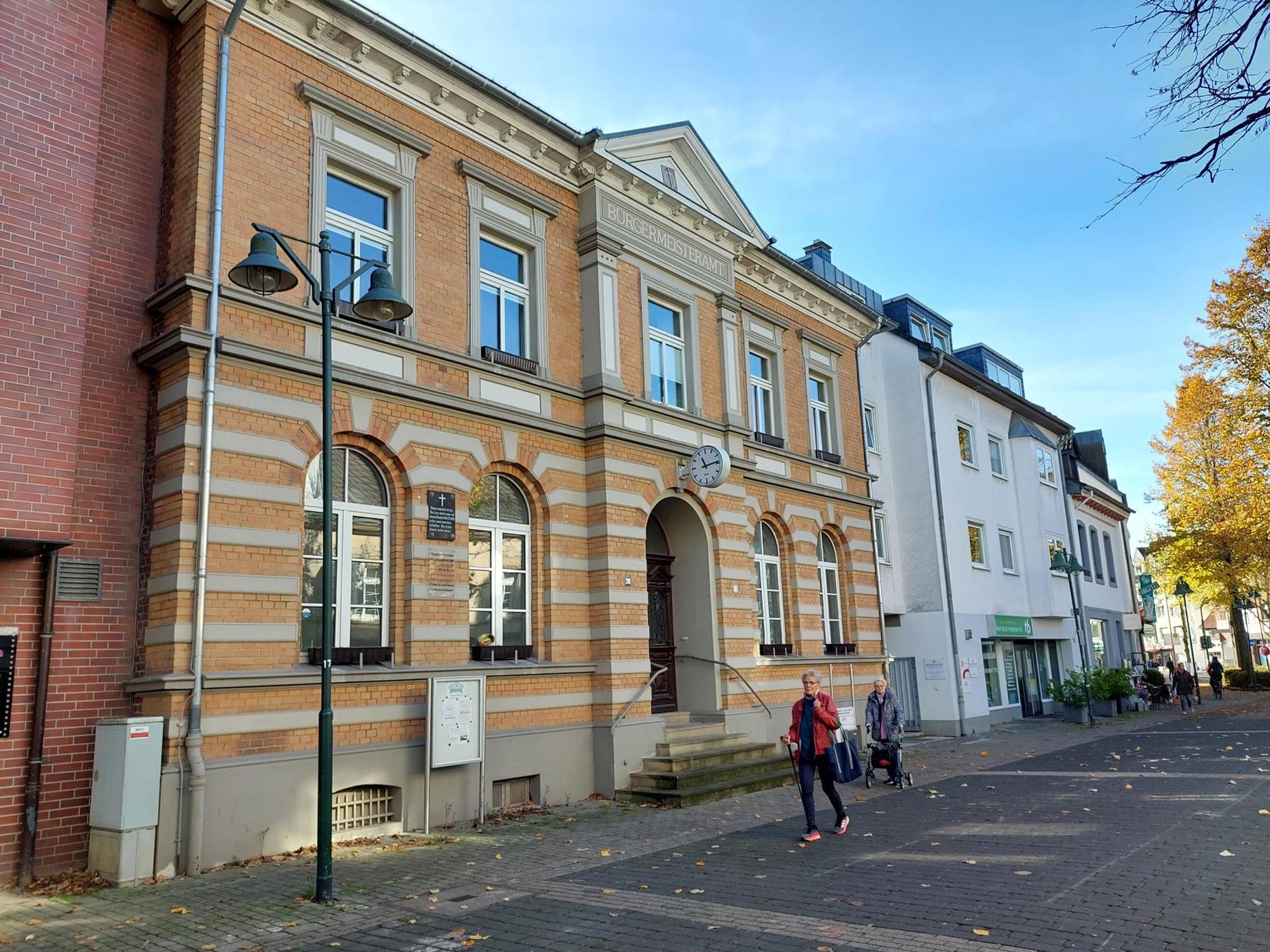 Fußgängerzone Schlebusch Altes Bürgermeisteramt