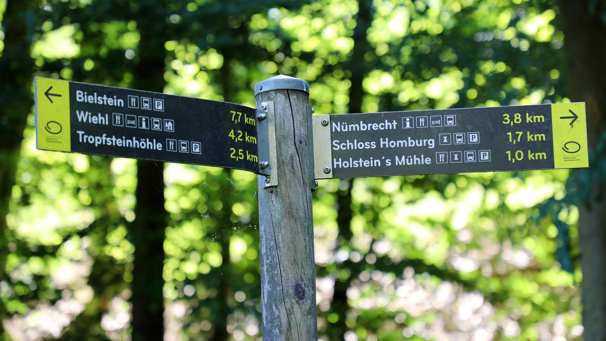 panoramasteig wegweiser