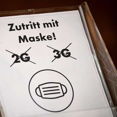 Corona-Regeln Symbol DPA 160222