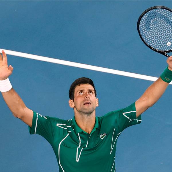 Djokovic Jubel