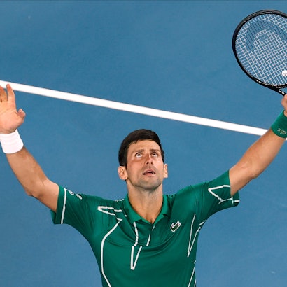 Djokovic Jubel