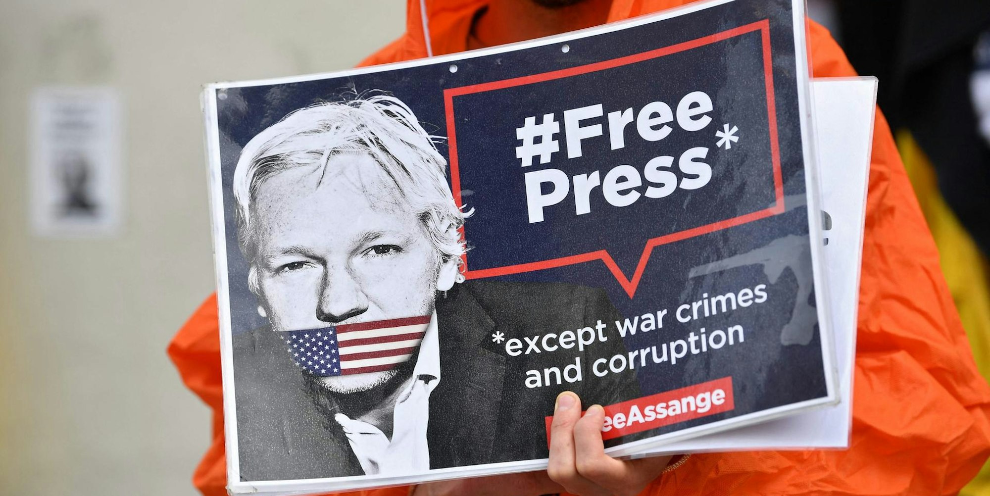 Julian Assange Protest