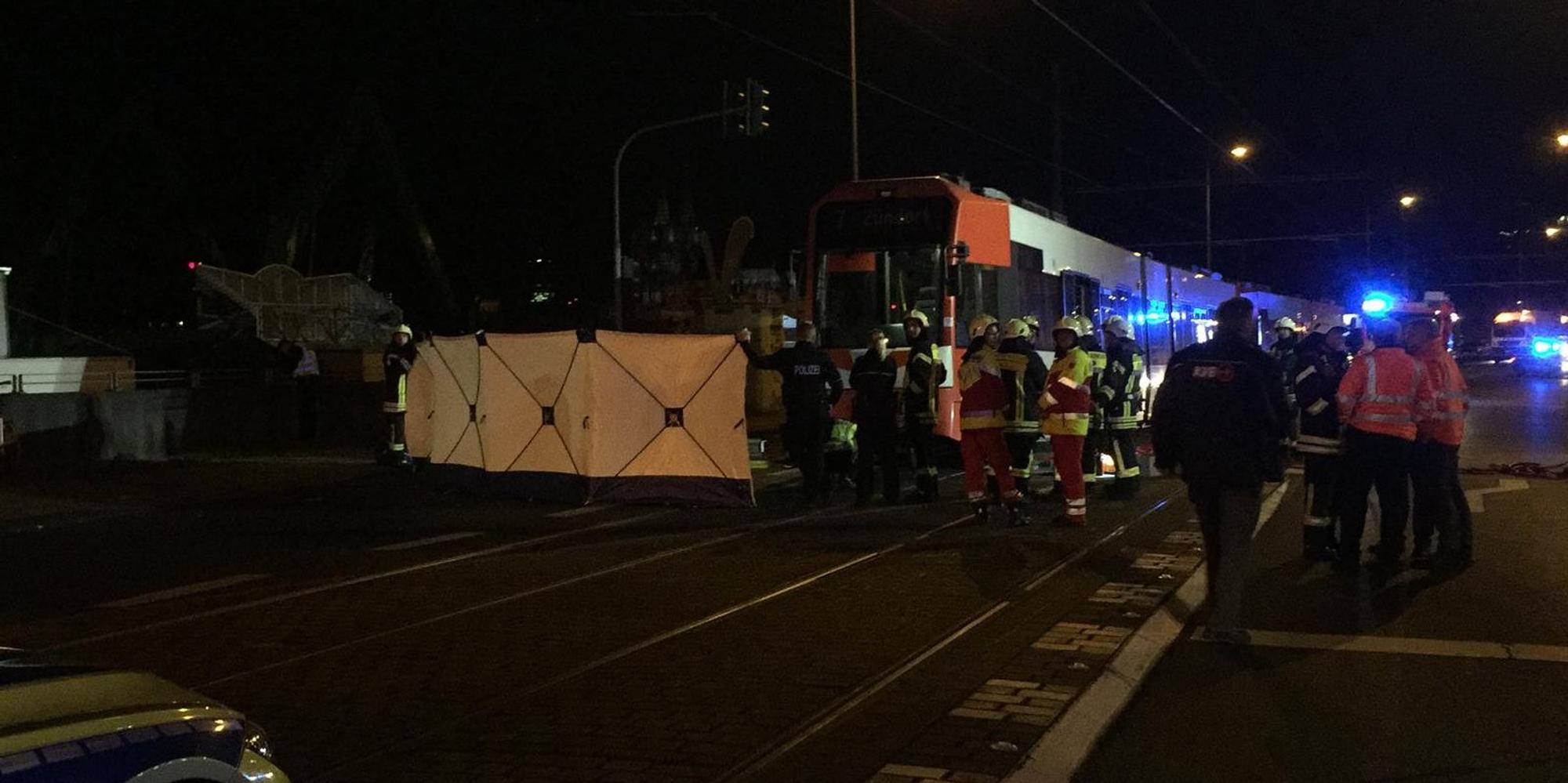 Unfall in Deutz