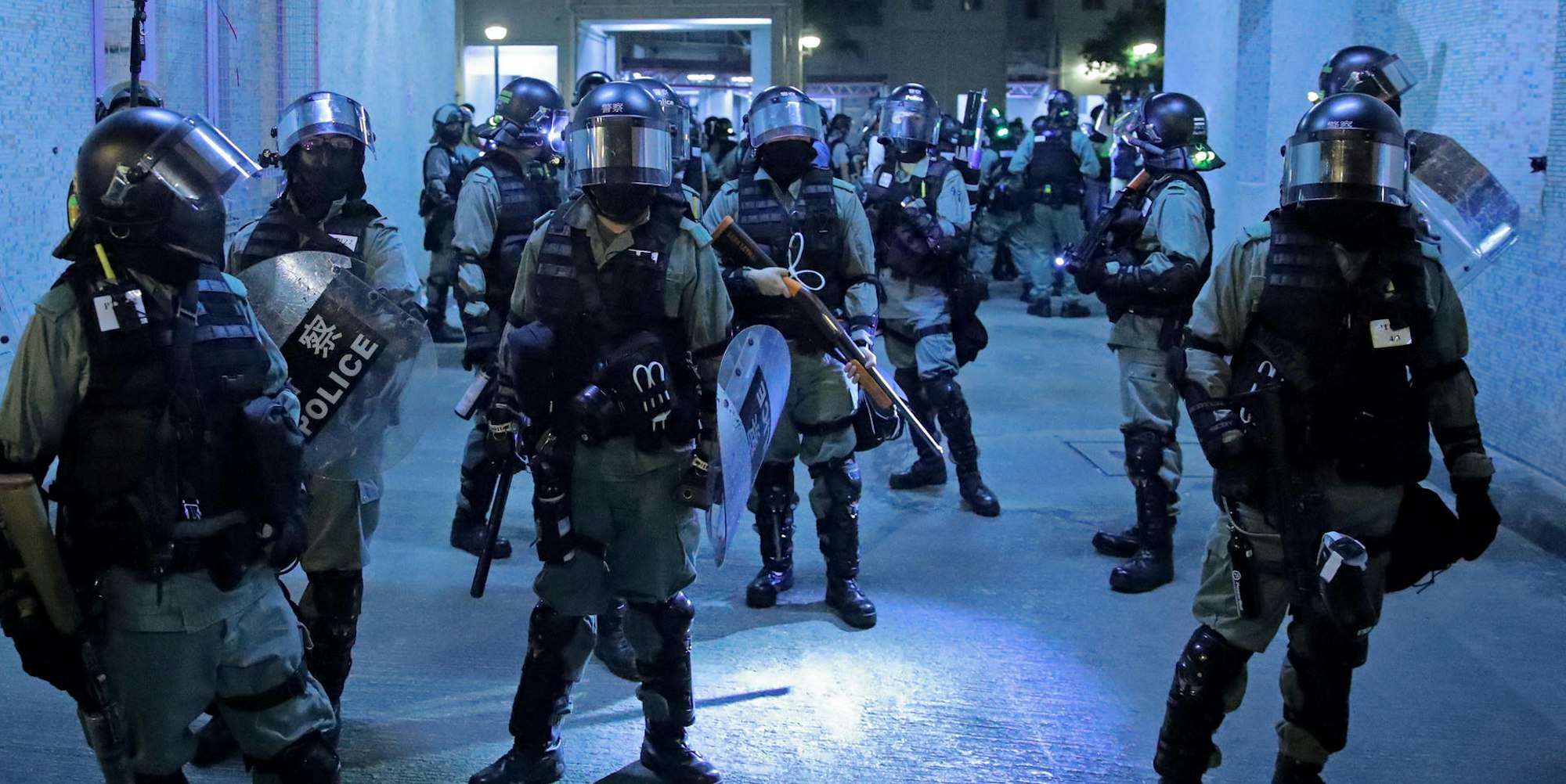 Police Hongkong dpa neu