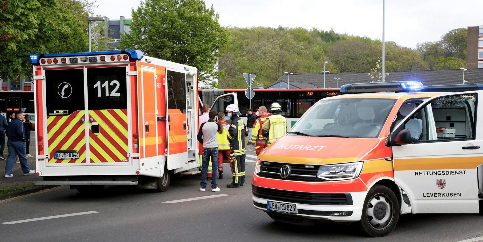 Leverkusen Unfall 2 230422