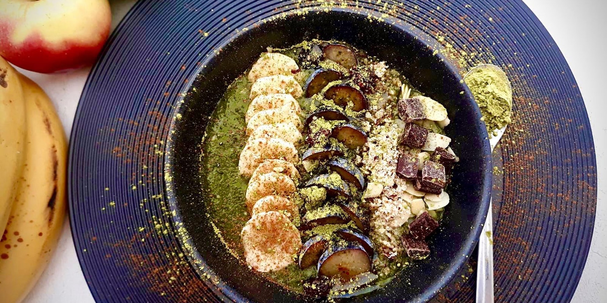 kochen mit matcha müsli