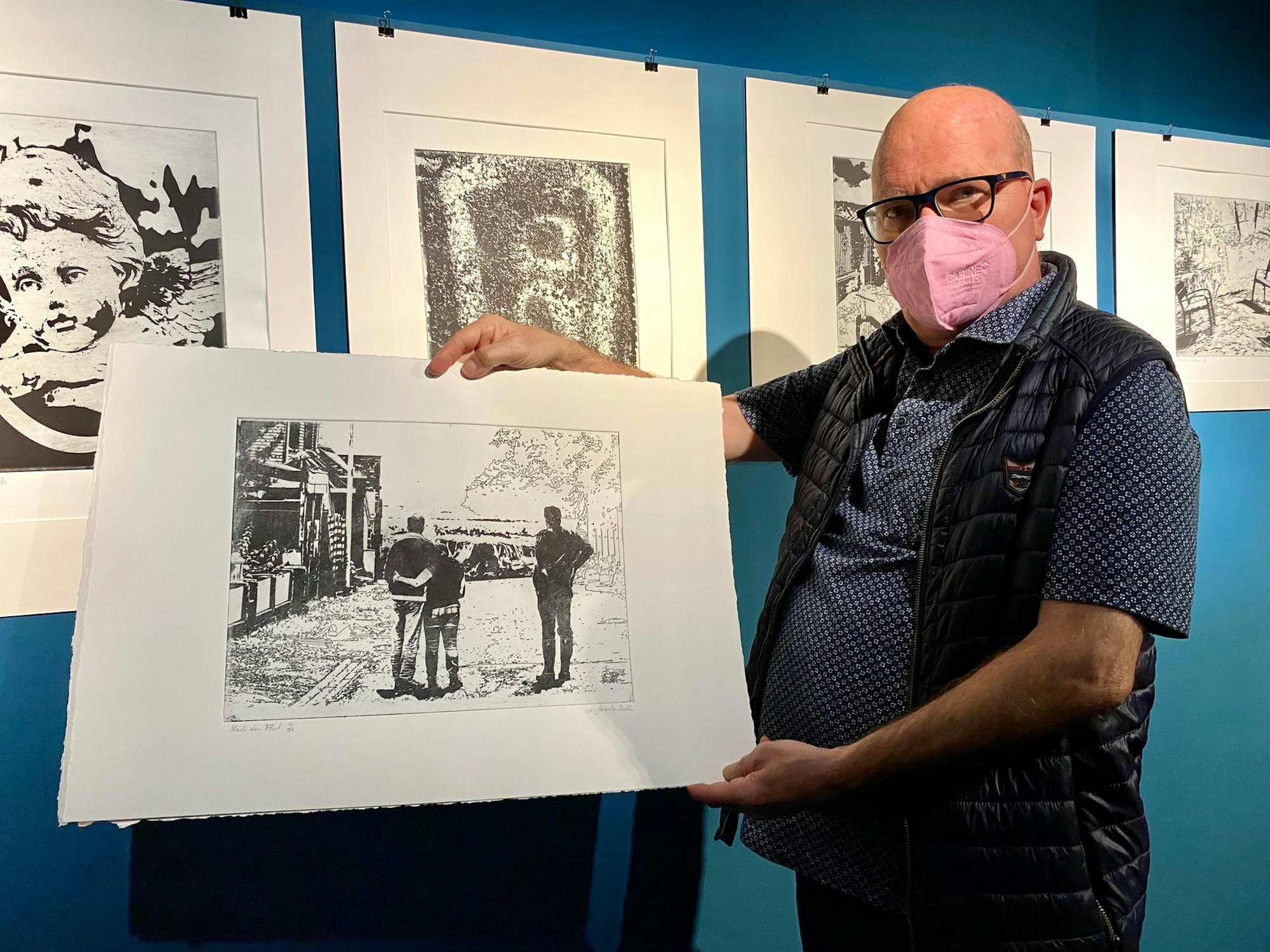 Erftstadt Gymnicher Mühle Erftmuseum Flut