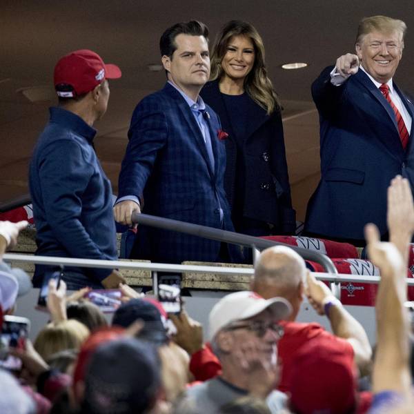 Trump beim Baseball