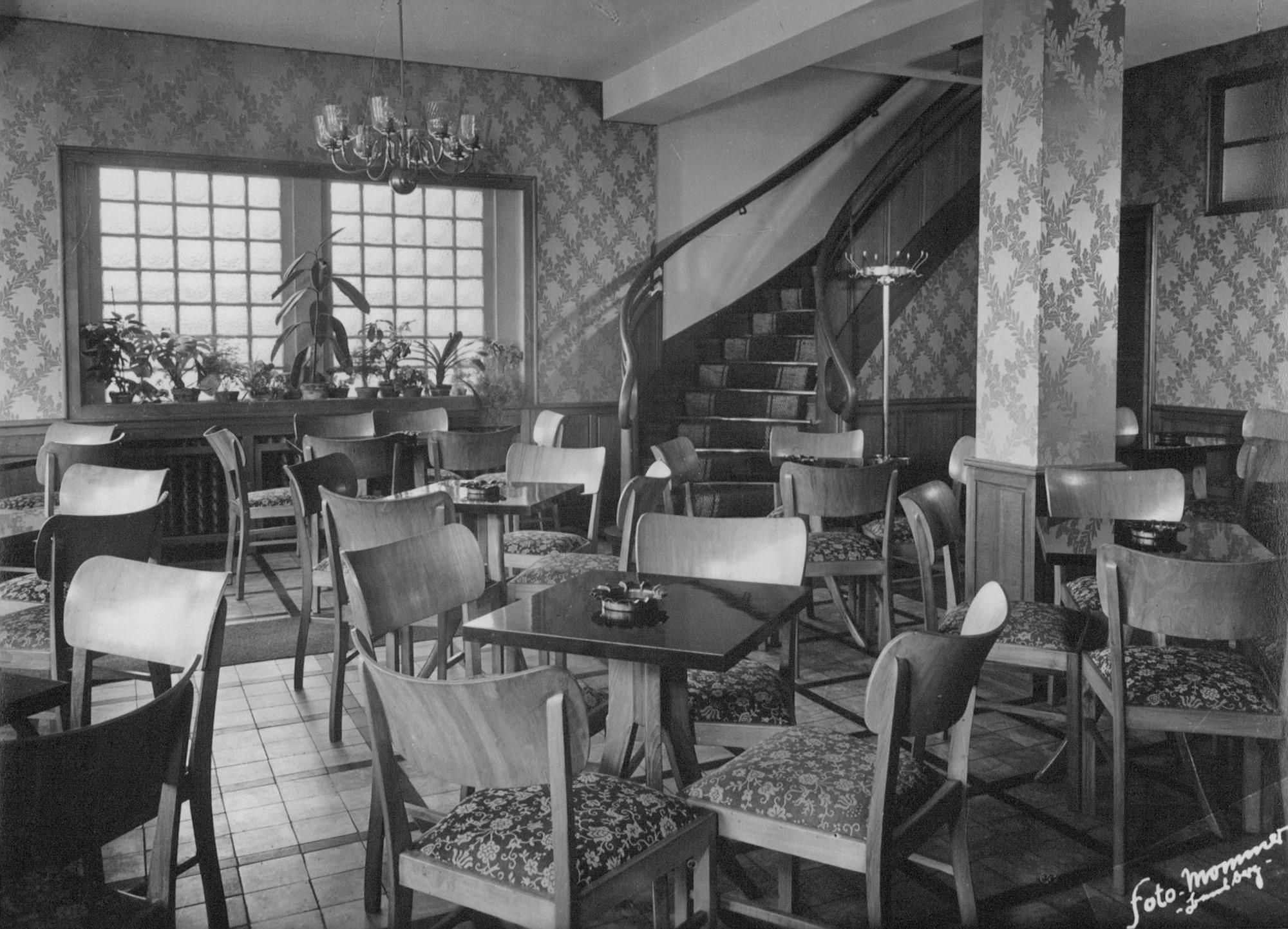 Schloß-Café Himperich 1960_Erdgeschoss