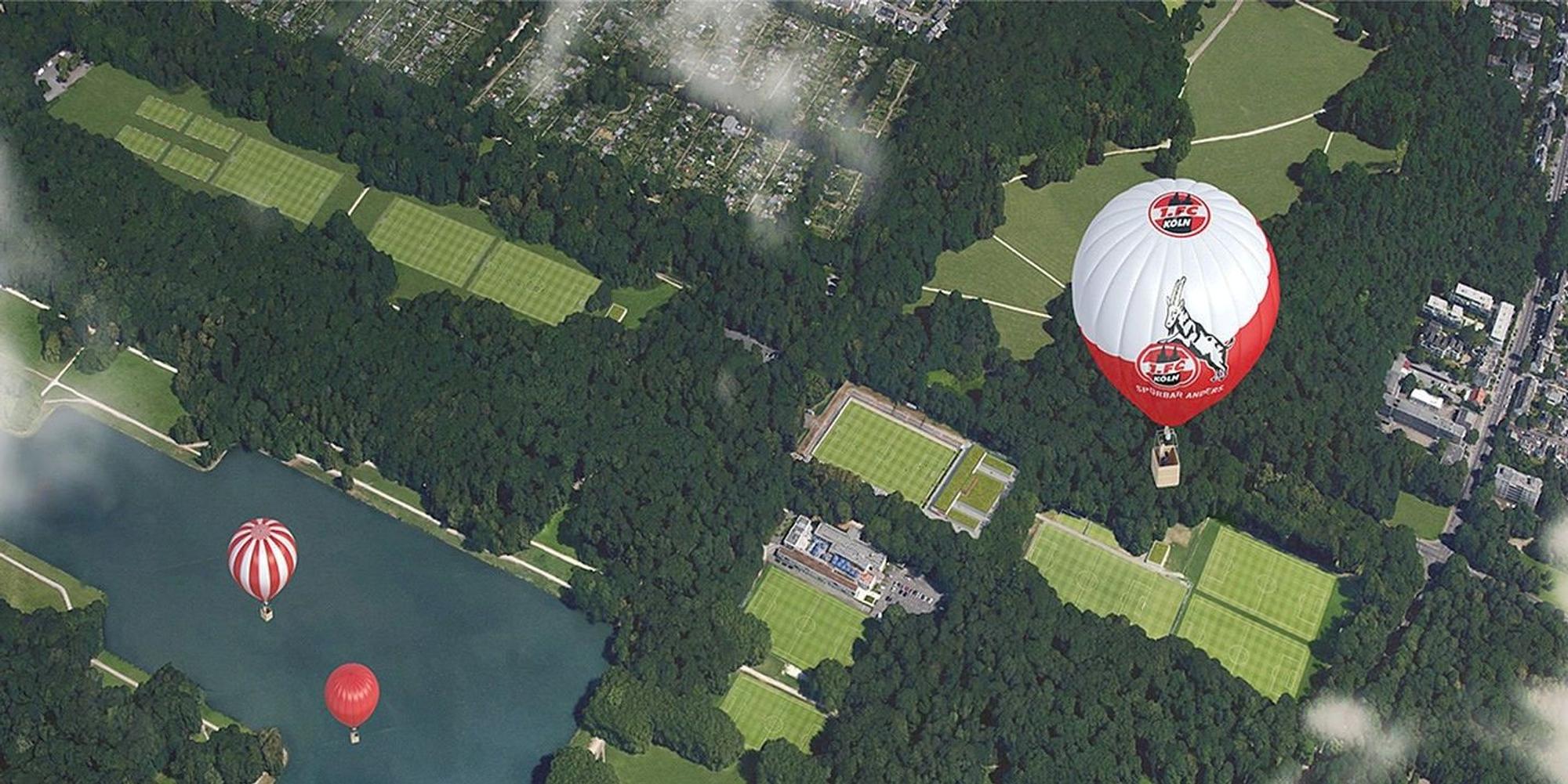 Visualisierung Grüngürtel FC Trainingsplätze
