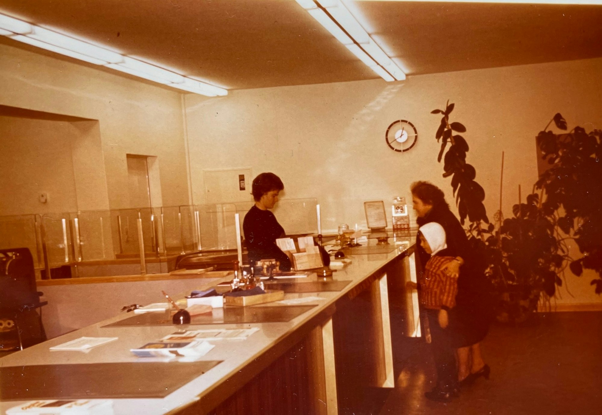 Schalterhalle KSK Rath-Heumar 1966