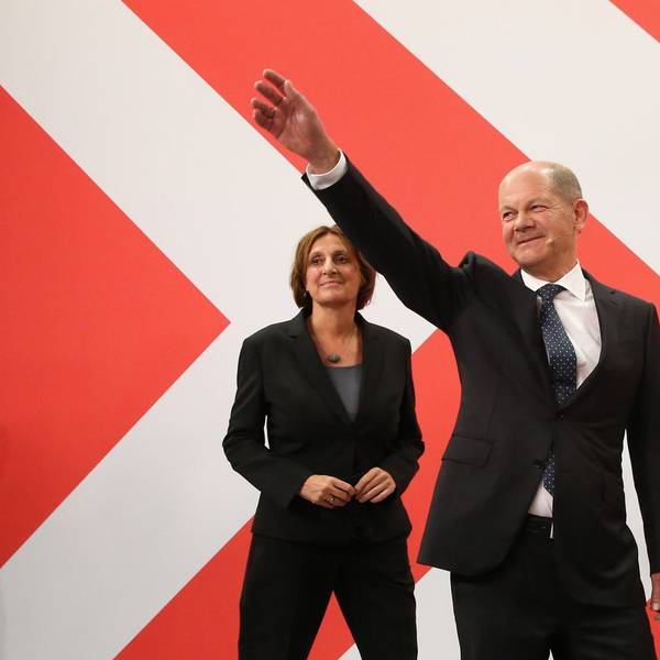 Britta Ernst und Olaf Scholz