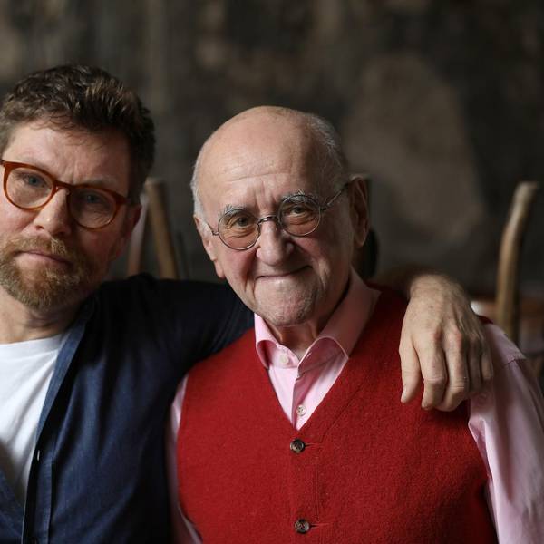 Alfred Biolek mit Sohn