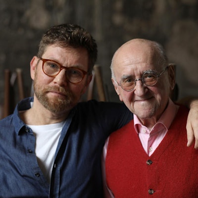 Alfred Biolek mit Sohn